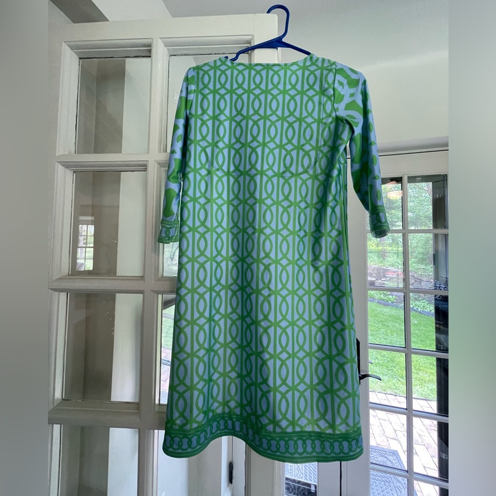 ⚓️ Gretchen Scott Dress Purple/Green XSM - Picture 11 of 11